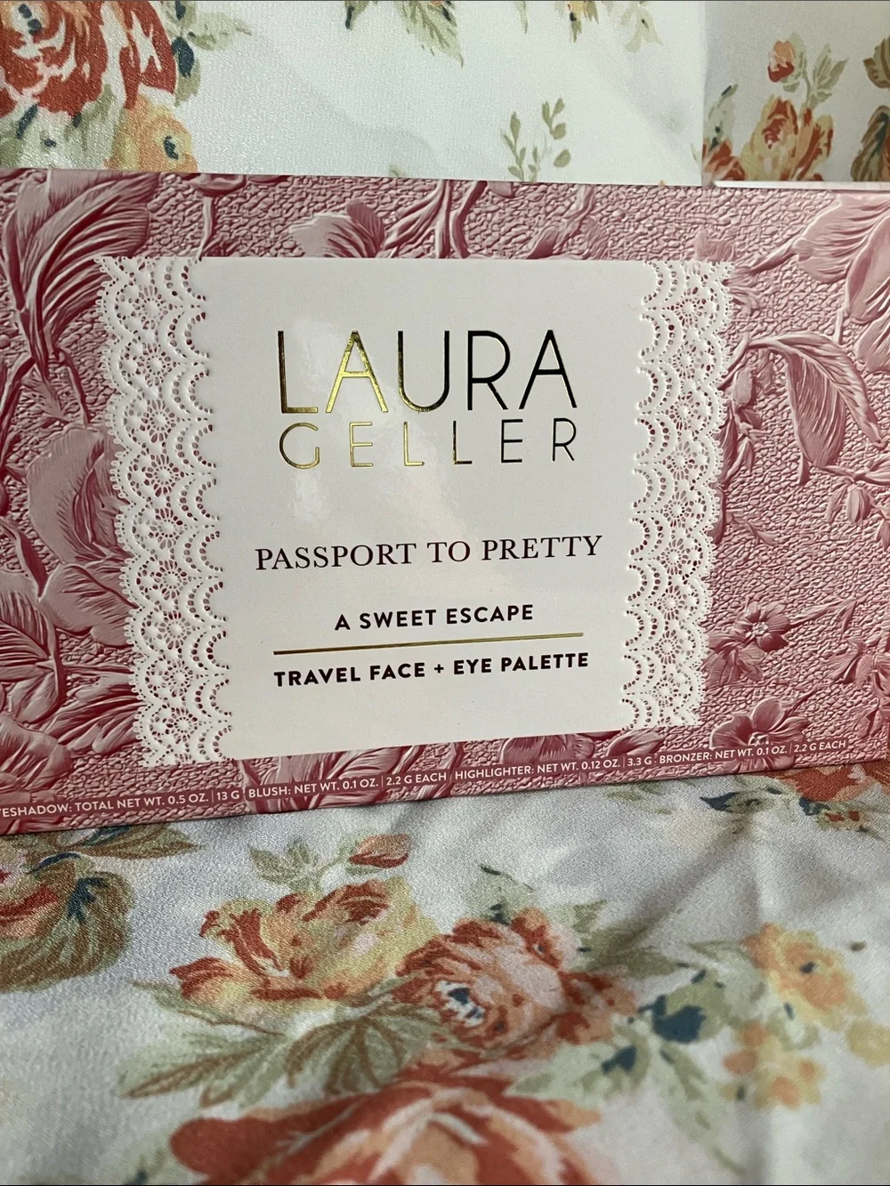 Laura Geller-& Watercolor Multi Eyeshadow Palettes& travel, face, & eye palette